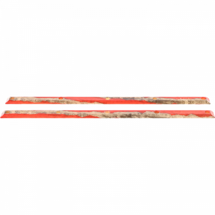 PIG BOARD RAILS -CURB RED