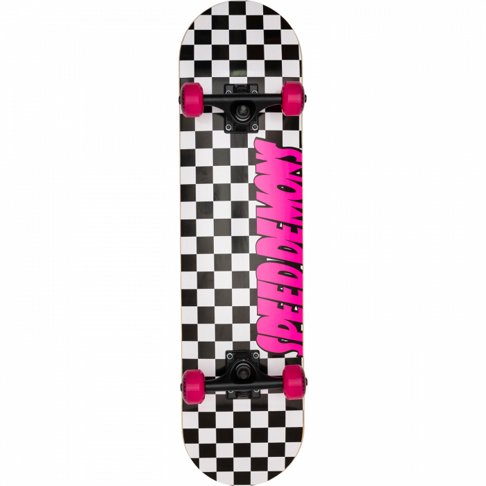 SD CHECKERS COMPLETE-7.75 BLK/PINK