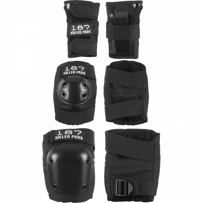 187 6-PACK PAD SET XL.THICK-BLACK