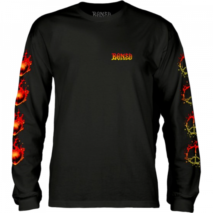 Bones Heart & Soul L/S S-Black