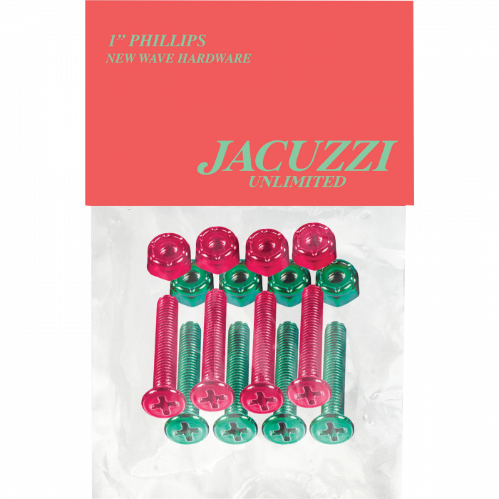 JACUZZI 1" PH HARDWARE SET - NEW WAVE SALMON/MINT