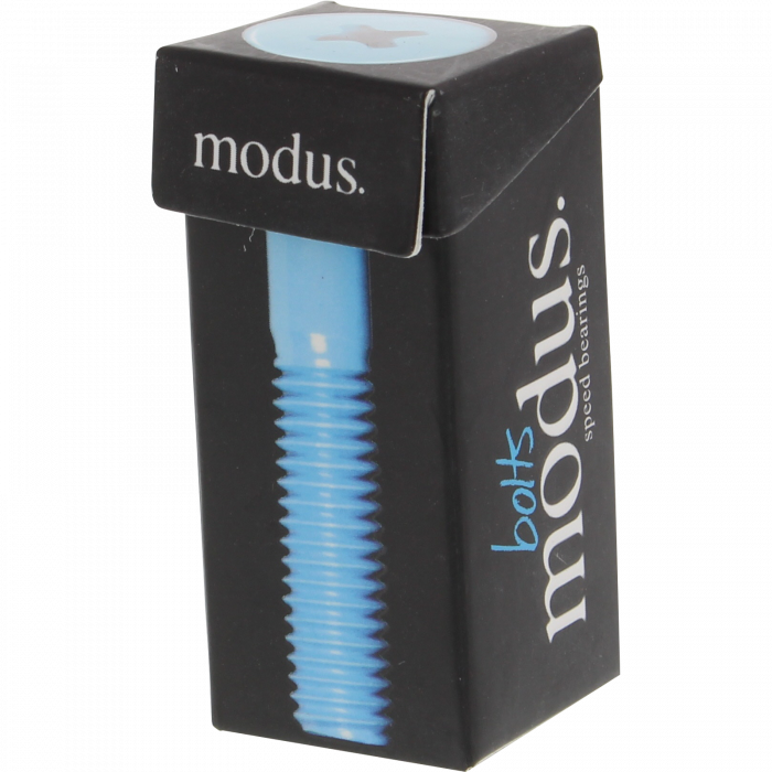 MODUS 7/8" PHILLIPS HARDWARE BLK/BLUE single set