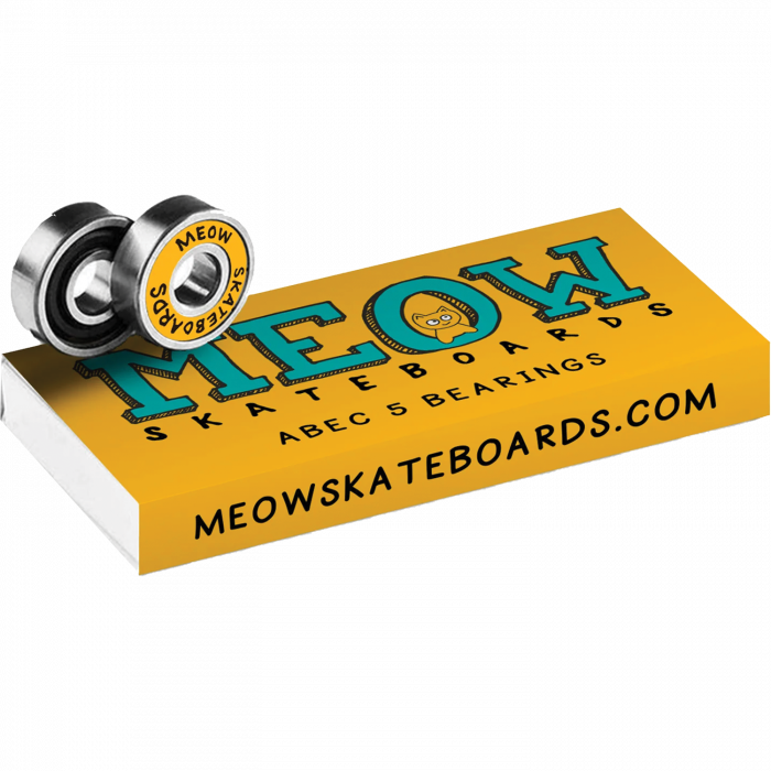 MEOW ABEC-5 BEARINGS SET YEL