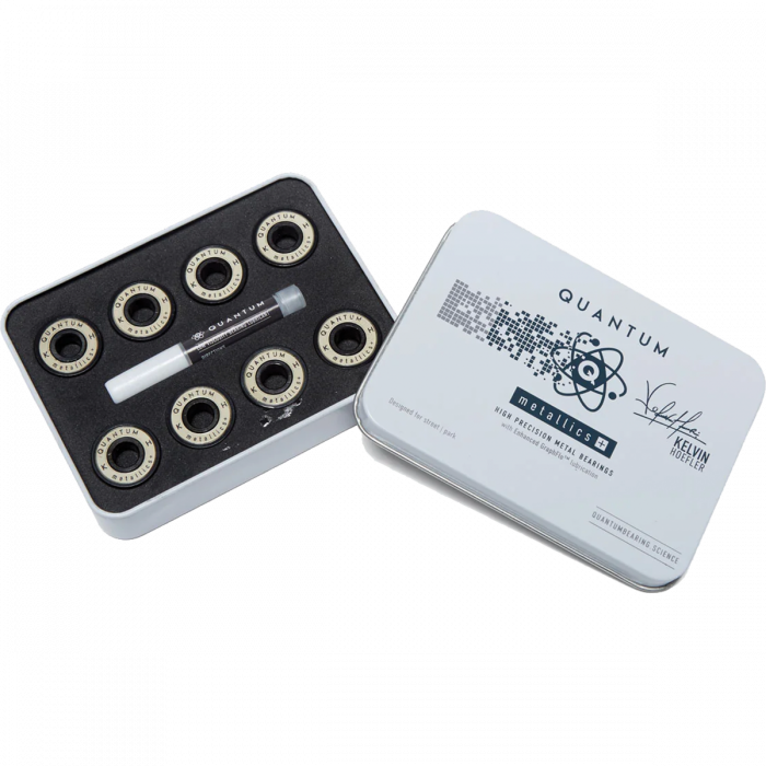 QUANTUM HOEFLER METALLICS PLUS BEARINGS WHT/BLK