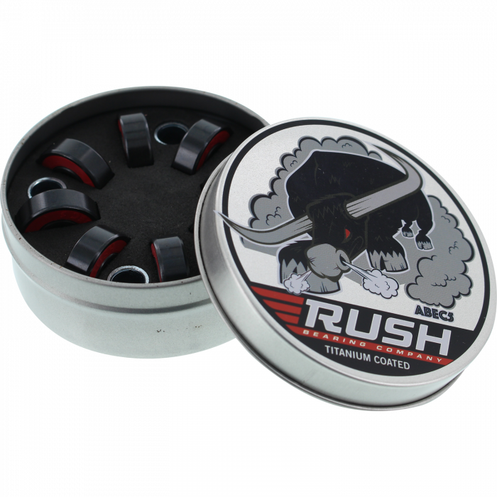 RUSH (TINS) ABEC-5 BEARINGS W/SPACERS ppp