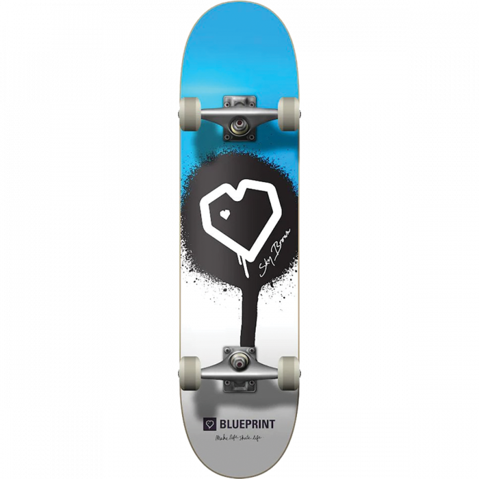 BLUEPRINT SKY BROWN MLSL COMPLETE-8.0 BLUE/WHT