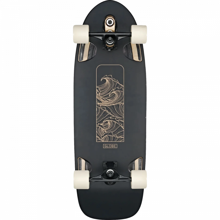 GLB WALRUS SURF/SKATE COMP-10.25X31 BLK/PEAKING