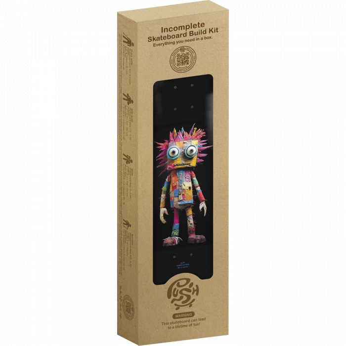 PUSH RAG DOLL GUY FP (IN-COMPLETE)-8.0 BLACK