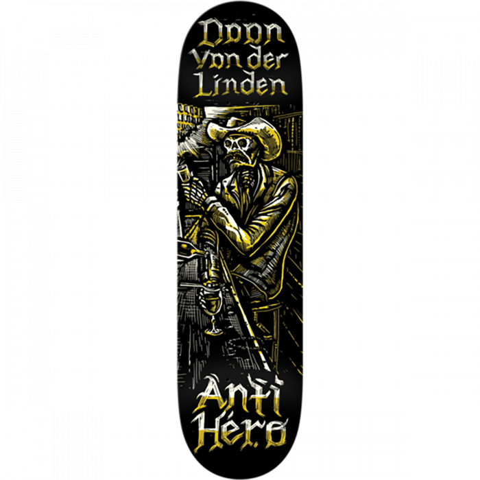 AH VAN DER LINDEN ABSENTES DECK-8.38 BLACK