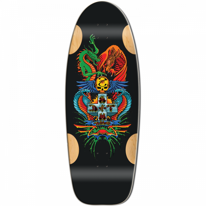 BULLDOG DRAGON DECK-11.87X33 BLK FORMICA