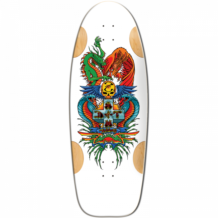 BULLDOG DRAGON DECK-11.87X33 WHT FORMICA