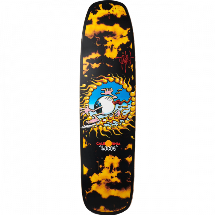CA LOCOS RICK GRIFFIN SURFING EYEBALL DK-8.25X32