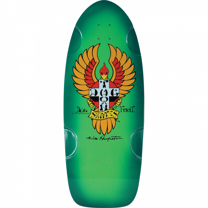 DT BIG FOOT 70S CLASSIC DK-11.87X30.7 NEON GRN/BLU