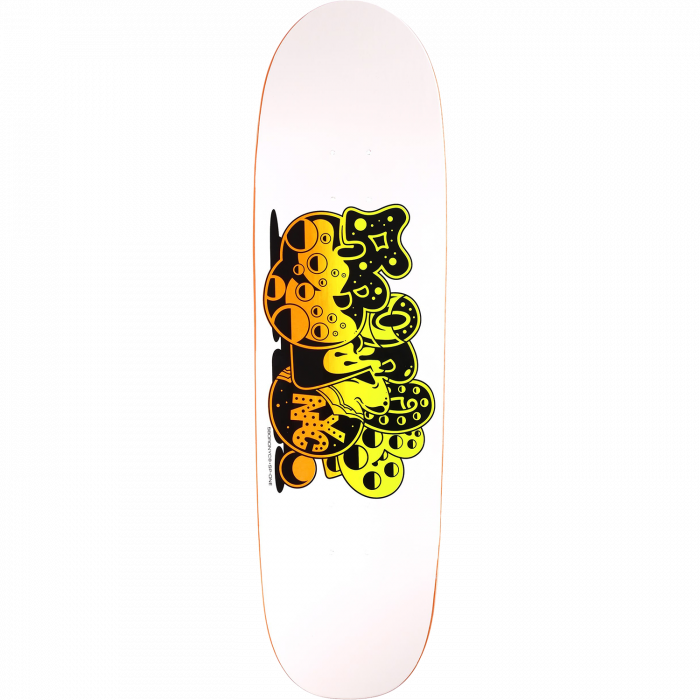 5BORO SP-ONE BUBBLE DECK-8.75x31.75 WHT/ORG/YEL
