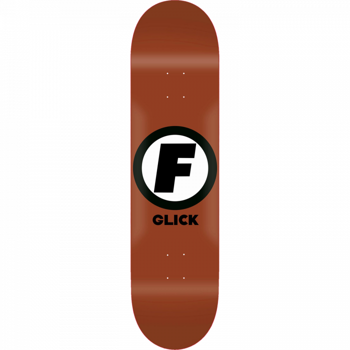 FOUND GLICK CLASSIC F RUST DECK-8.0