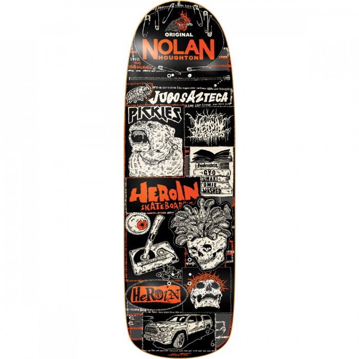 HEROIN NOLAN'S ORIGINAL DECK-9.6X32.25