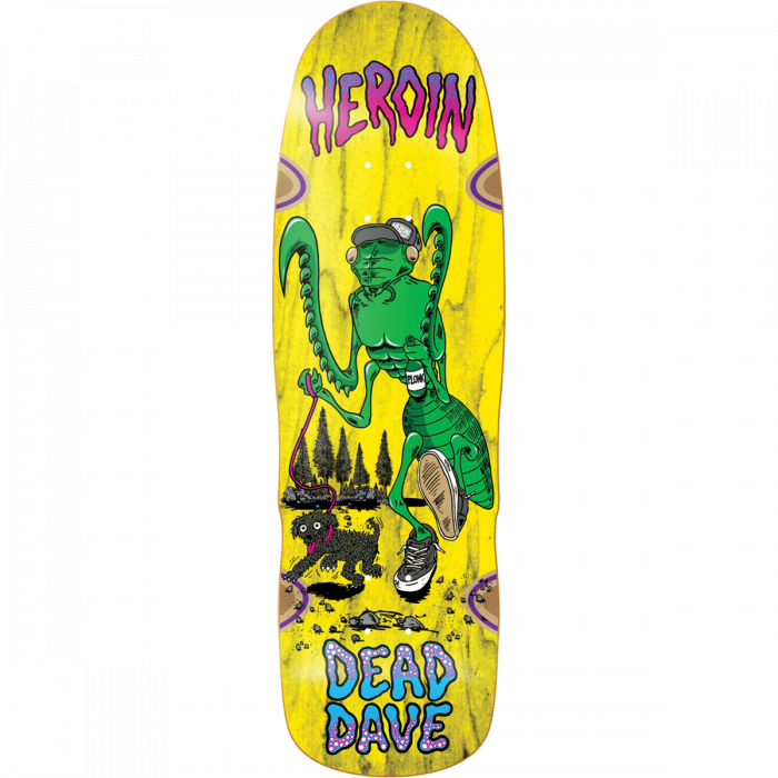 HEROIN DEAD DAVE BUG DECK-10.1X32