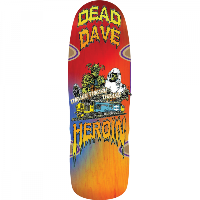HEROIN DEAD DAVE GHOST TRAIN DECK-10.1X31.5