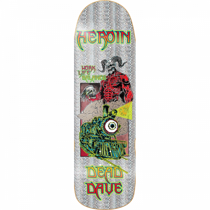 HEROIN DEAD DAVE HELLSCAPE DECK-10.1X32
