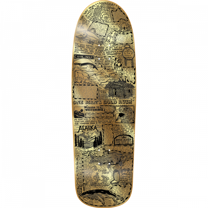 HEROIN QUESTIONS GOLD RUSH DECK-10X32.25