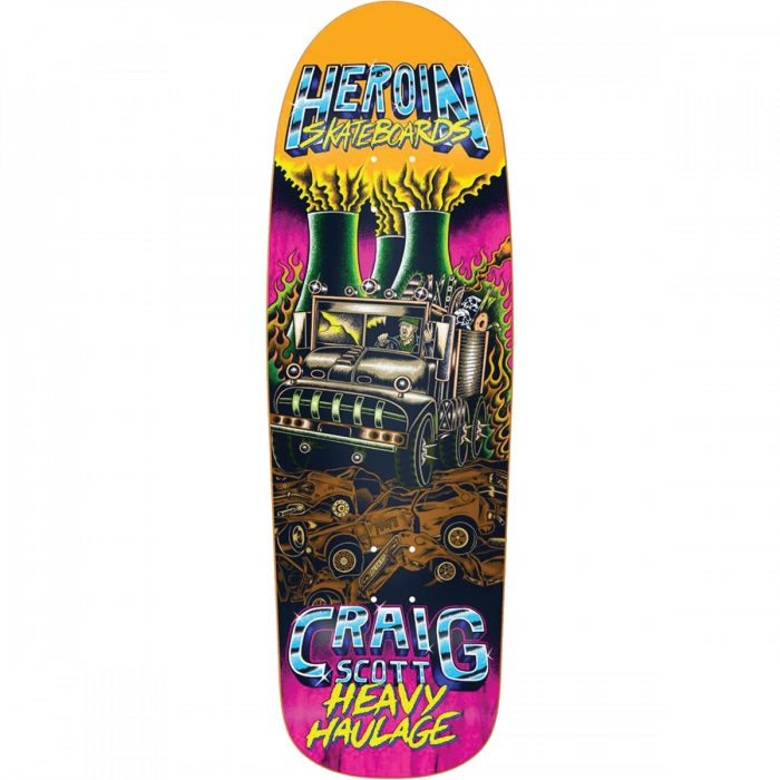HEROIN QUESTIONS HEAVY HAULAGE DECK-9.5X32