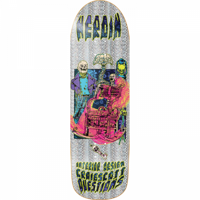 HEROIN QUESTIONS HELLSCAPE DECK-10X32