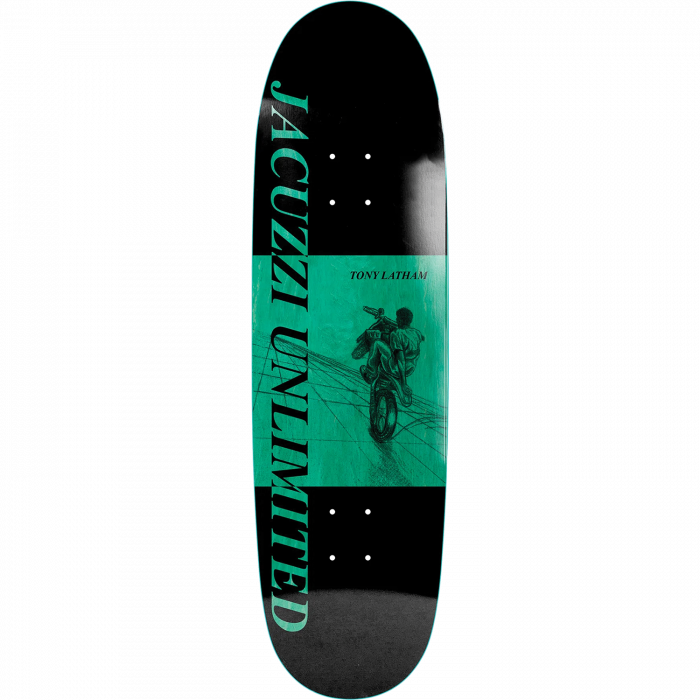 JACUZZI TONY DIRTBIKE DECK-9.12 TEAL