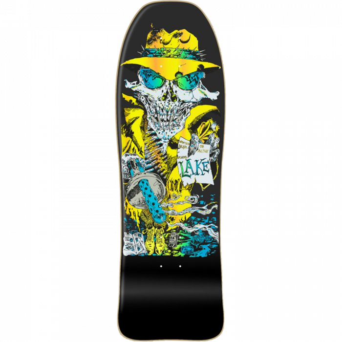 LAKE GANGSTER REISSUE DECK-9.75x32.12 BLACK STAIN