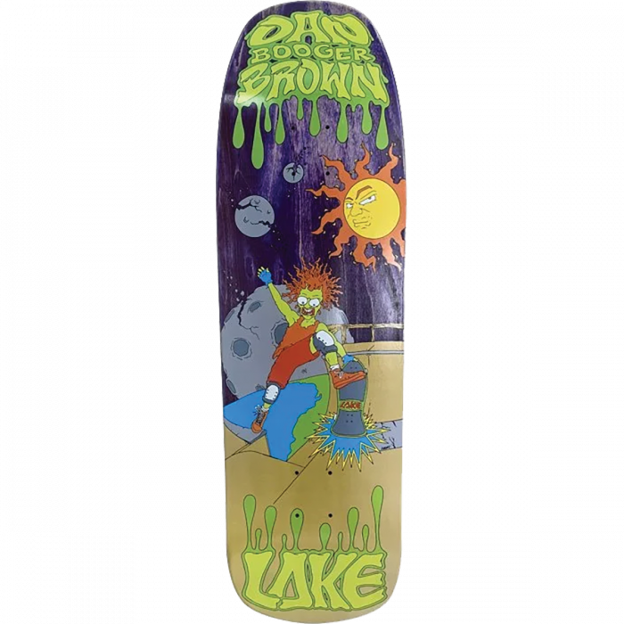 LAKE DAN BOOGER BROWN DECK-8.8X32.25