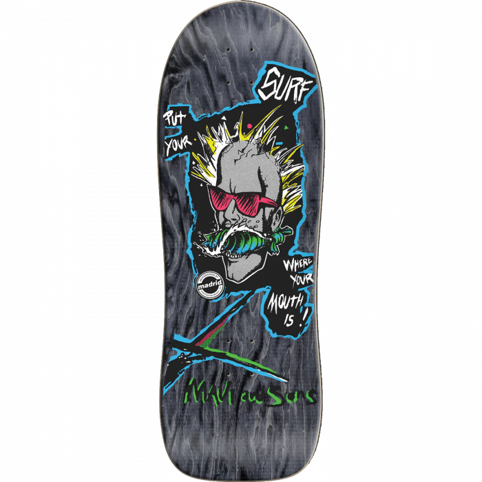 MADRID MAUI AND SONS SURFMOUTH DK-10.5x30.5 BLK