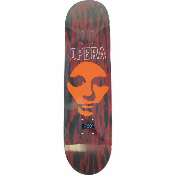 OPERA DIE CUT MASK DECK-7.5 RED