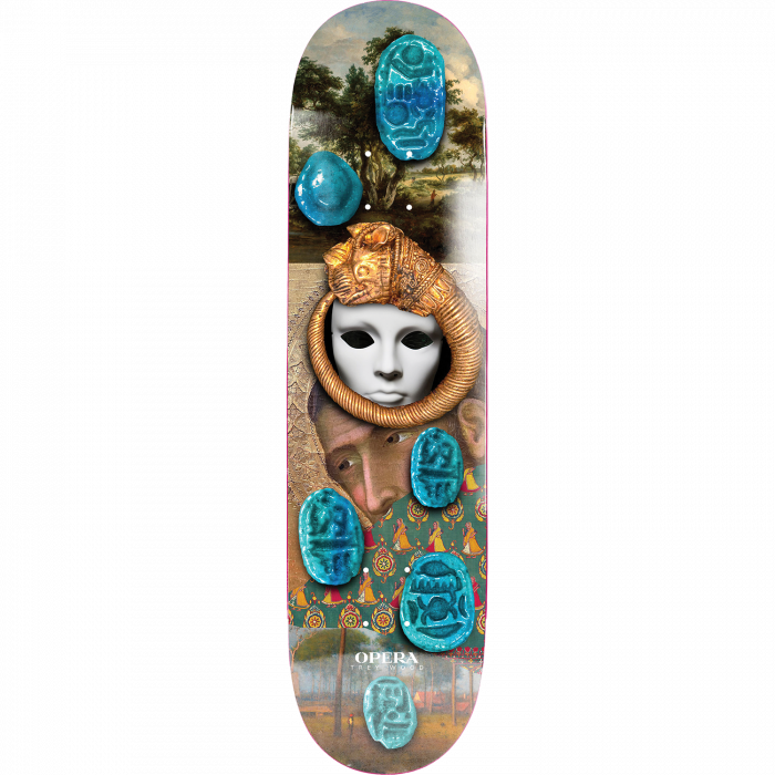 OPERA WOOD CURTAIN CALL DECK-8.25 BLUE