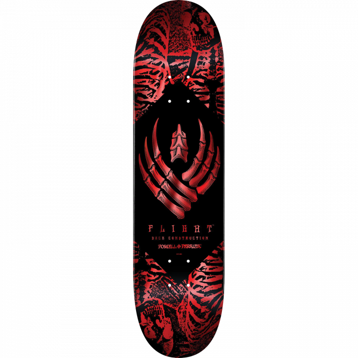 PWL/P SKELETON DECK-8.38 RED FOIL flight