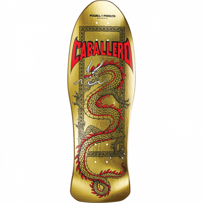 PWL/P CABALLERO CHINESE DRAGON 22 DK-10X30 GOLD