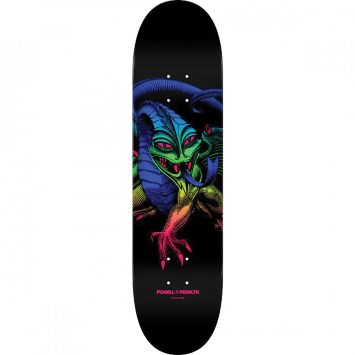 PWL/P CAB DRAGON FADE GREEN DECK-8.75 BLK/GRN/BLUE