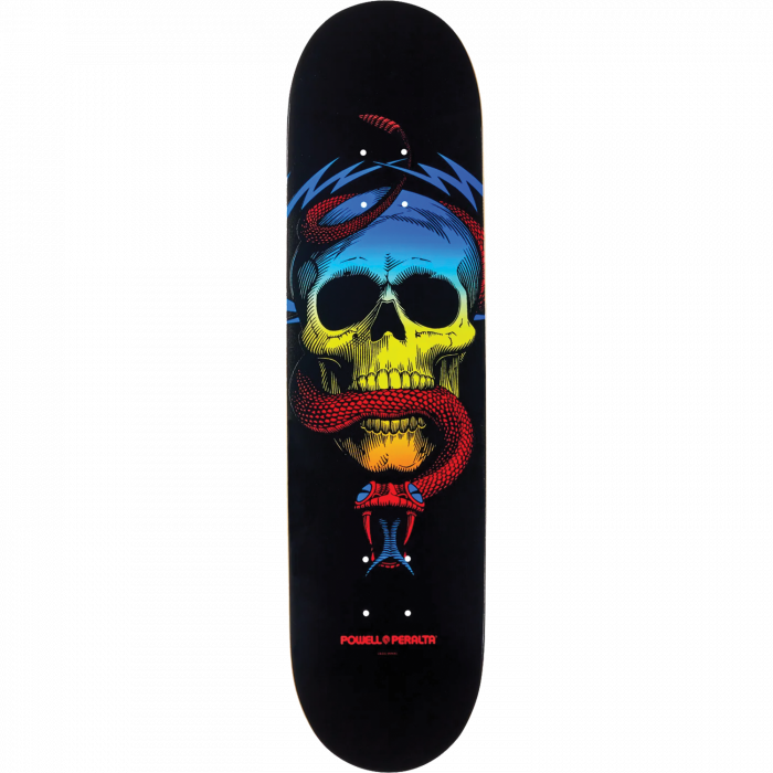 PWL/P MCGILL SKULL/SNAKE DECK-8.0 YELOW