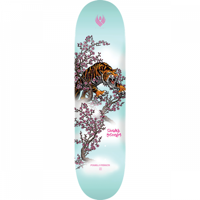 PWL/P YOSOZUMI TIGER DECK-8.25 LT.BLUE flight