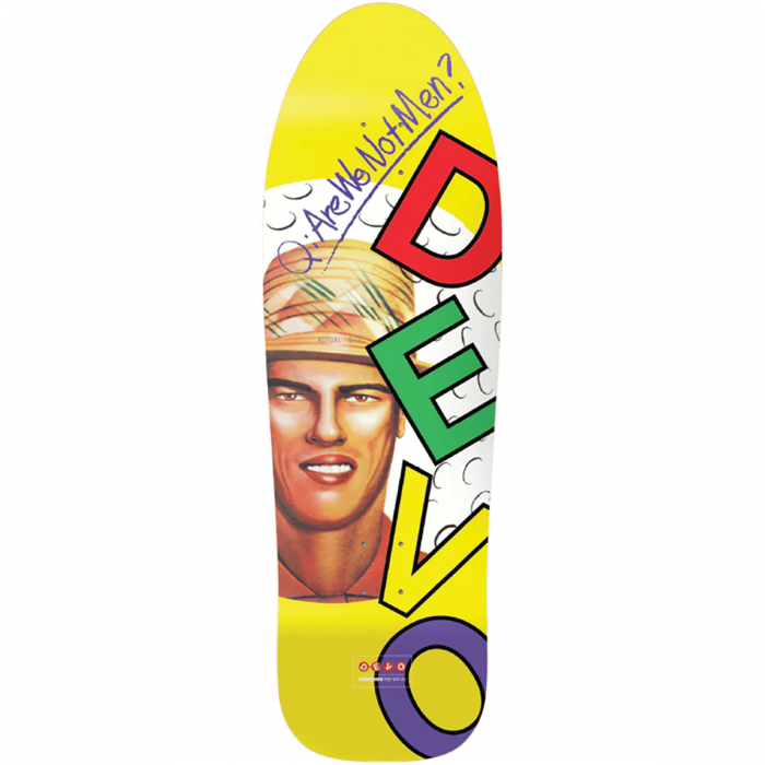 DEVO ARE WE NOT MEN? DECK-9.75x31
