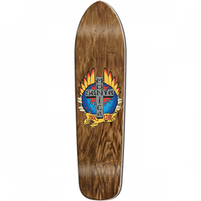 SMA STIGMATA LONGBOARD DECK-9.125X36.5 DARK STAIN