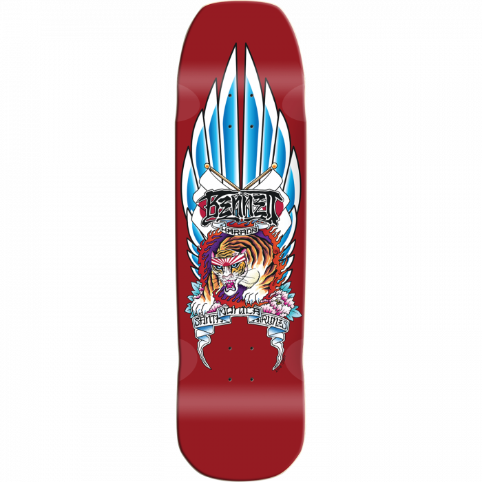 SMA HARADA TIGER LTD DECK-9X33 RED DIP