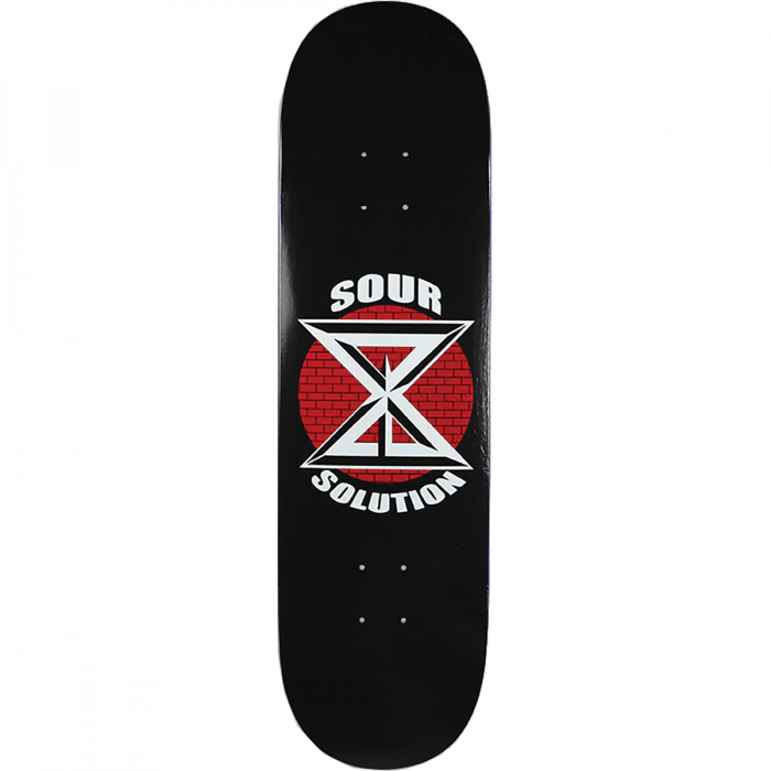 SOUR DK LOGO DECK-8.5 BLACK