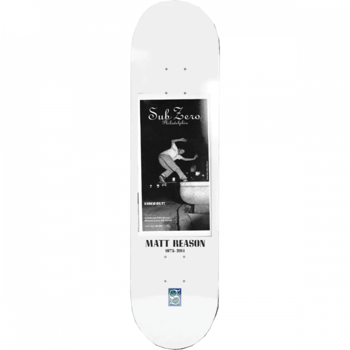 SUB ZERO MATT REASON DECK-8.5 WHITE EX7