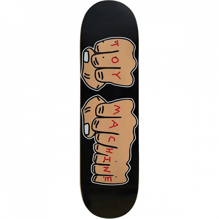 TM FISTS NEW 002 DECK-8.0 BLACK