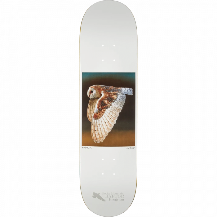 ZERO BURMAN HESS NATURE BARN OWL DECK-8.37 WHITE