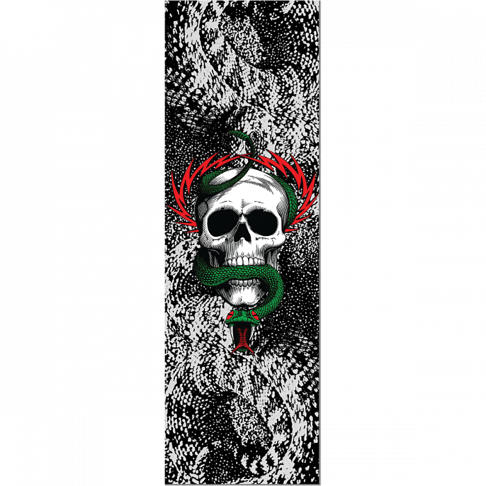 PWL/P GRIP SHEET 10.5x33 MCGILL SKULL/SNAKE CLEAR