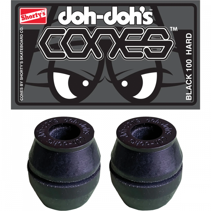 SHORTYS SINGLE SET(2pr)CONES - 100a BLACK
