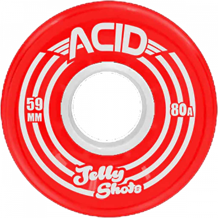 ACID JELLY SHOTS 59mm 80a RED
