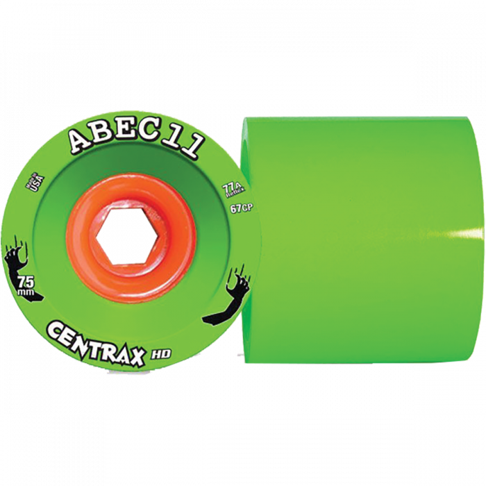 ABEC11 CENTRAX HD 75mm 75a LIME/ORG