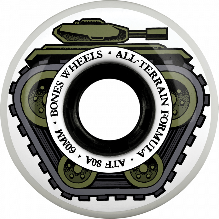 BONES ATF ALL TANK 60mm 80a WHITE