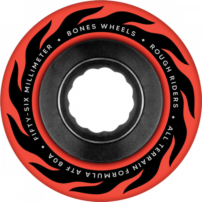 BONES ATF ROUGH RIDER ETERNAL FLAME 56mm 80a RED